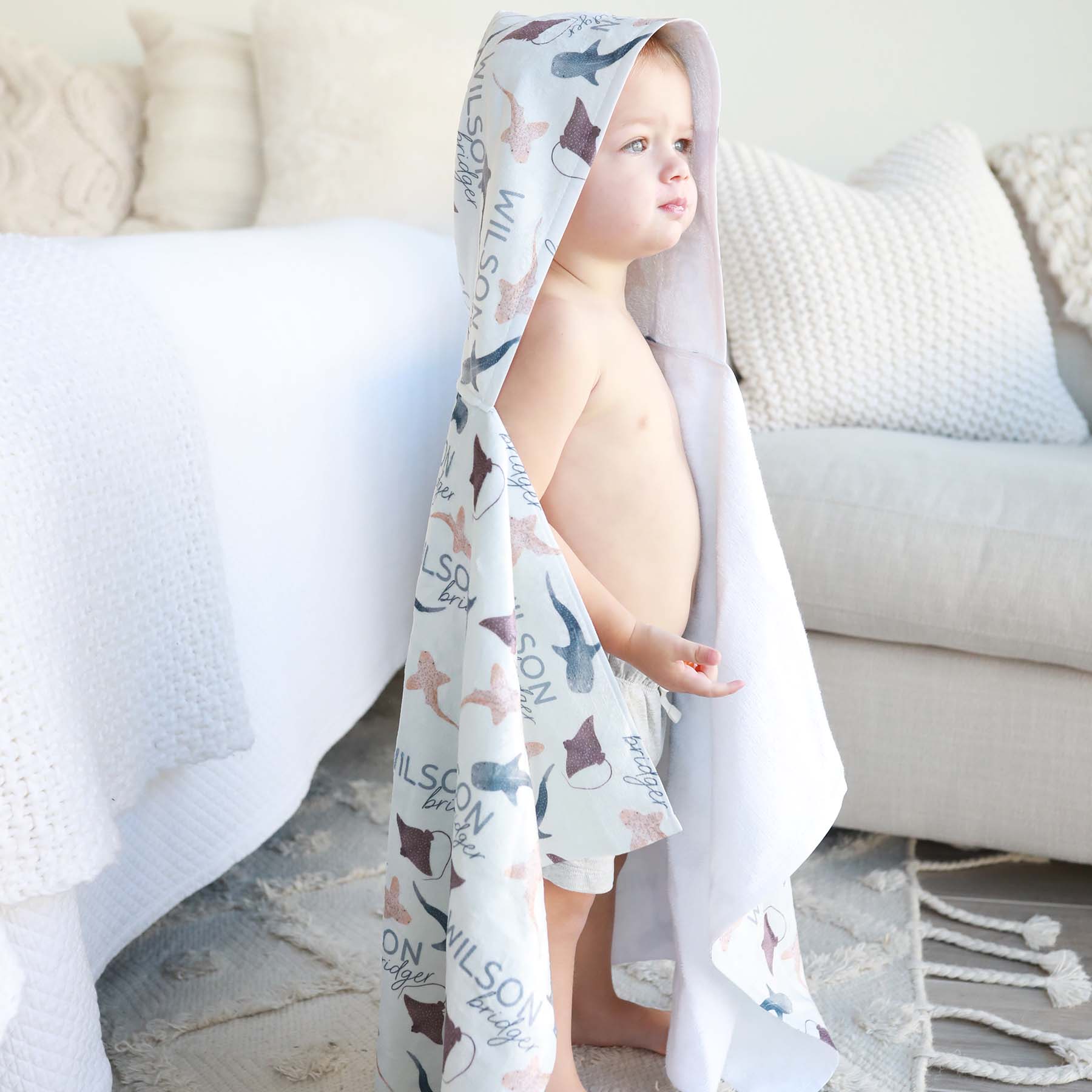  Personalized Hooded Towel | Fin Friends、mySite、layawaytickets