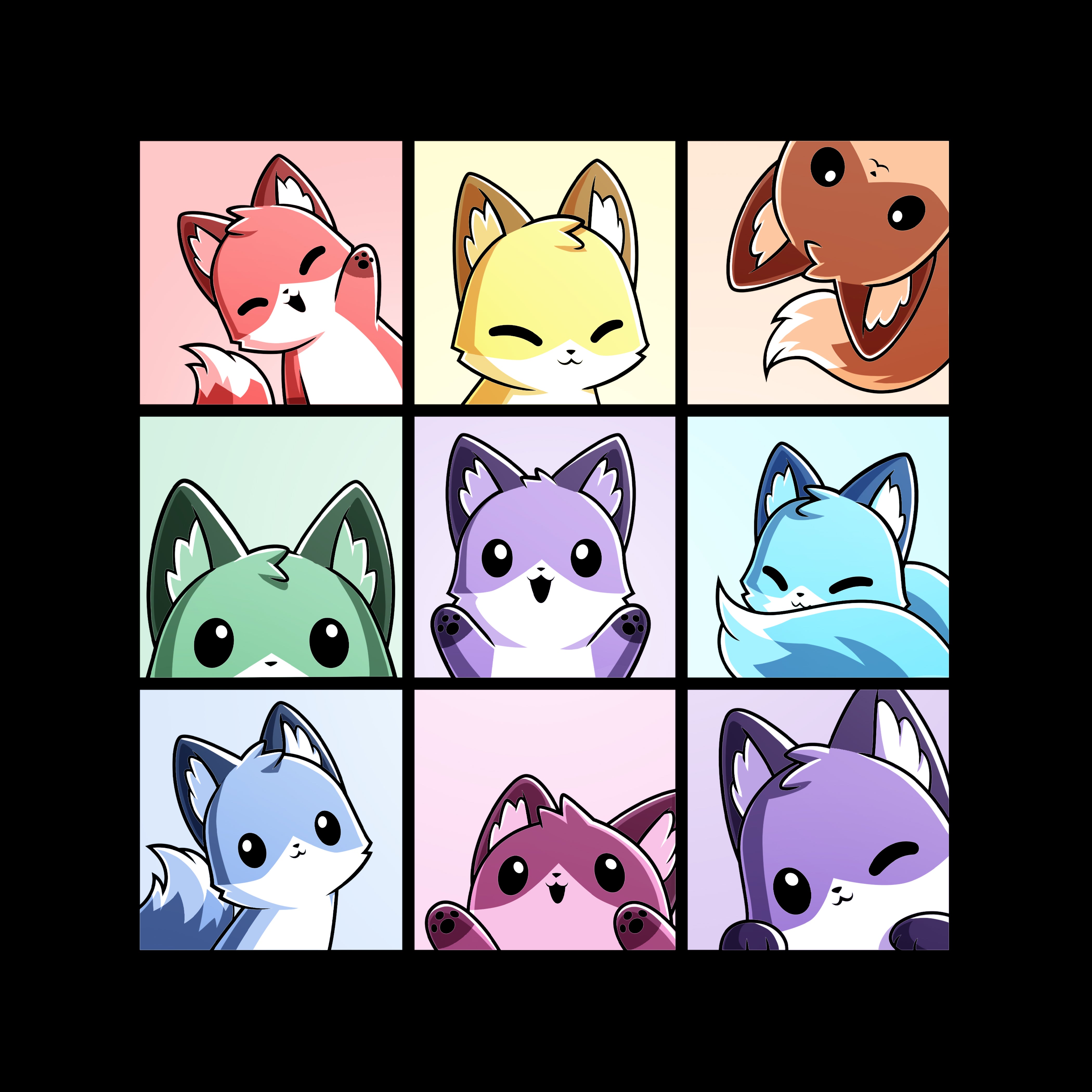 Foxy Rainbow Grid、mySite、lovesweatpilates