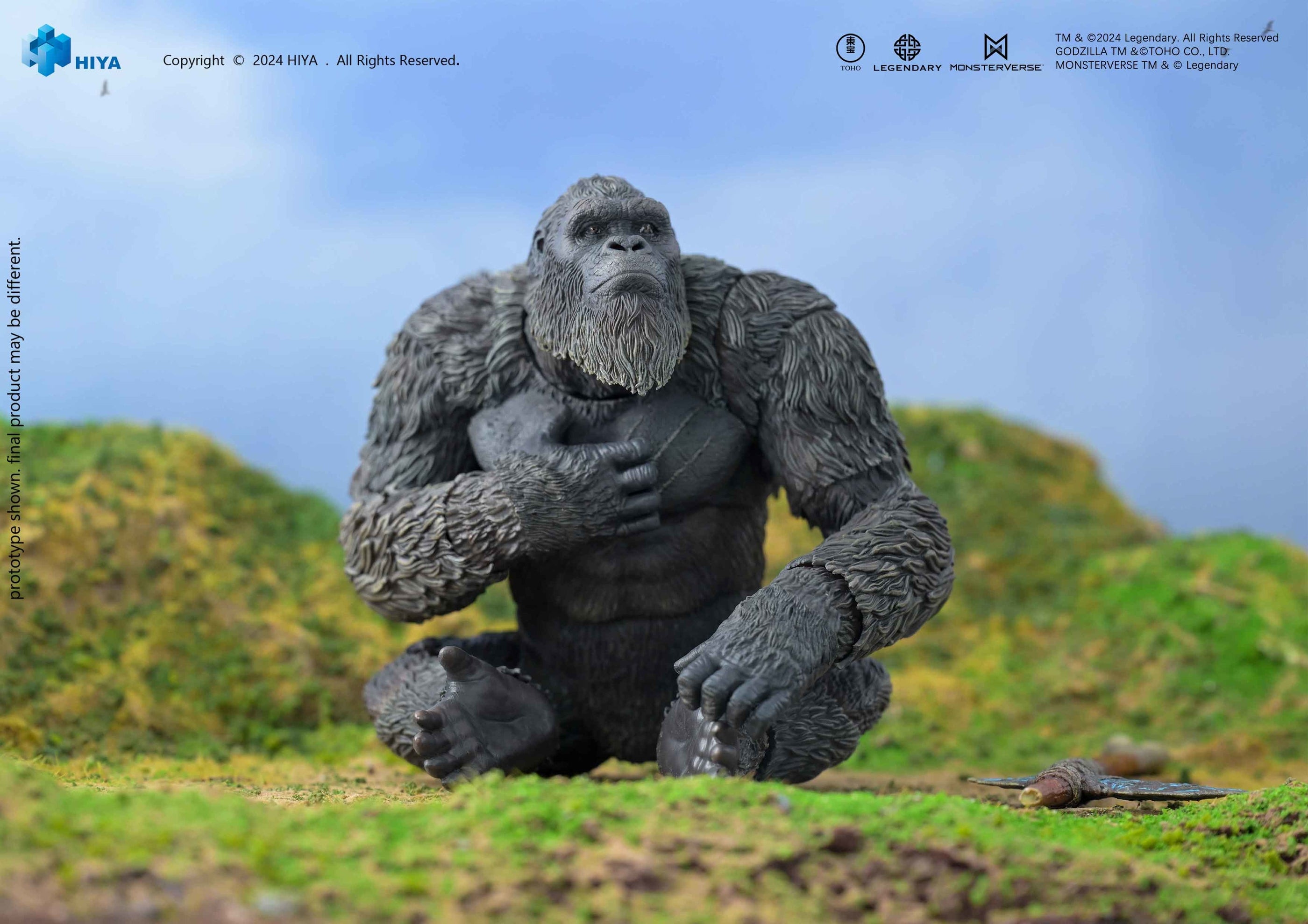 Hiya Toys Exquisite Basic Series Godzilla x Kong: The New Empire Kong (PX Previews Exclusive)、mySite、hgirdovlk