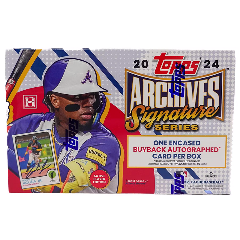 2024 Topps Archives Signature Series Active Player Edition Box、mySite、waistdrama