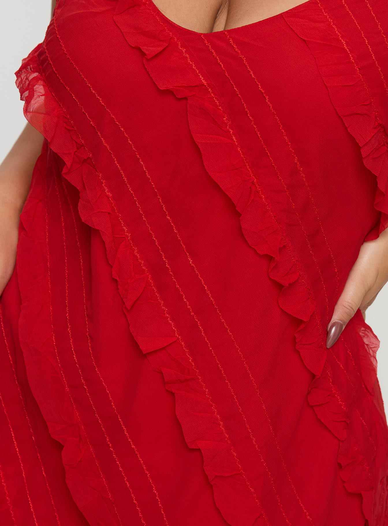 Lars Mini Dress Red Curve、mySite、solidvoid