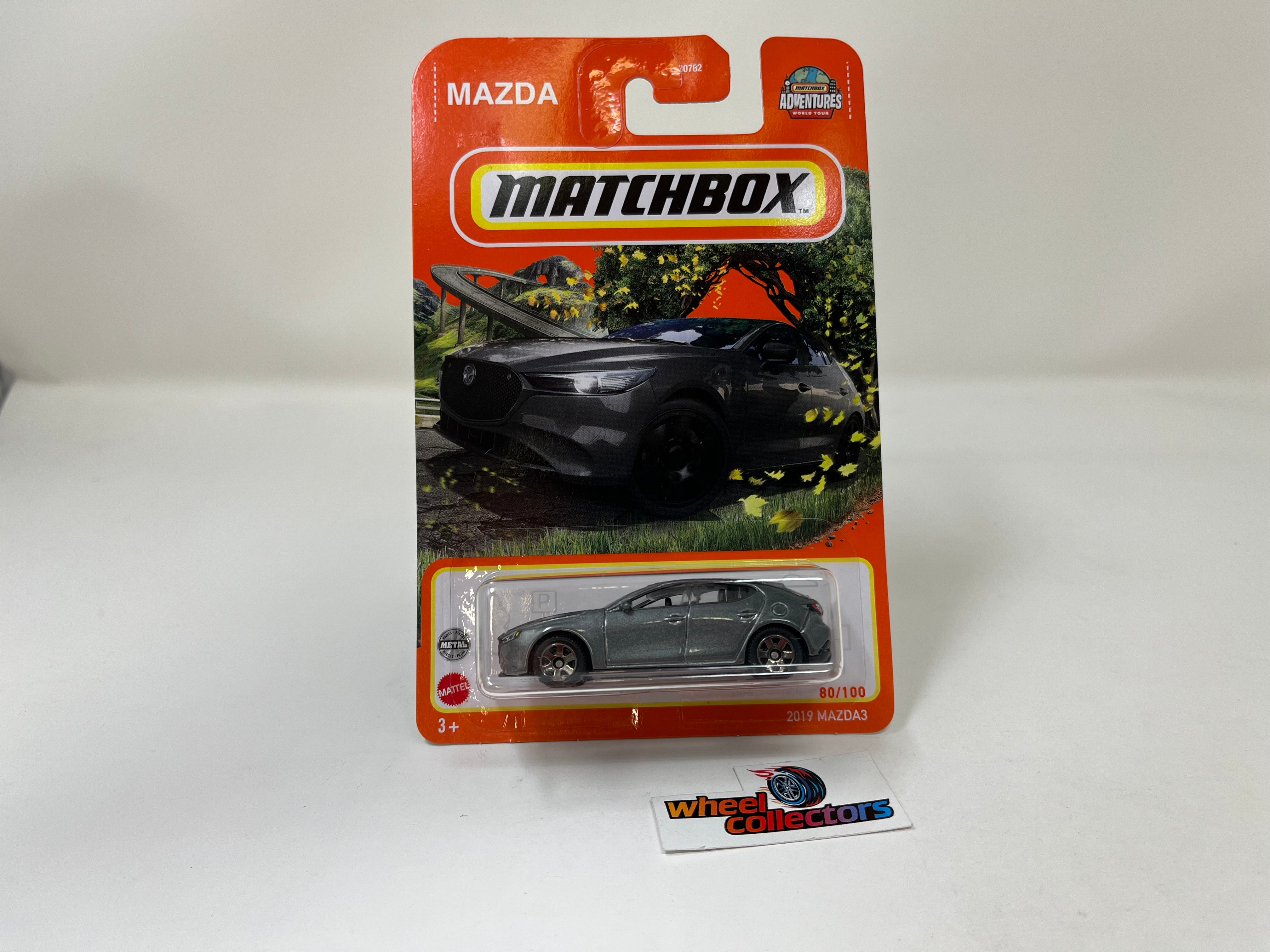 2019 Mazda 3 #80 * Grey * Matchbox Basic Series、mySite、hgirdovlk