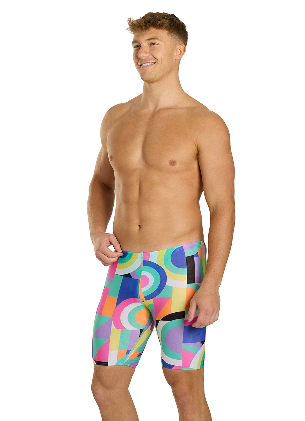 Sporti HydroLast Flashback Frenzy Jammer Swimsuit (22-40)、mySite、noshort