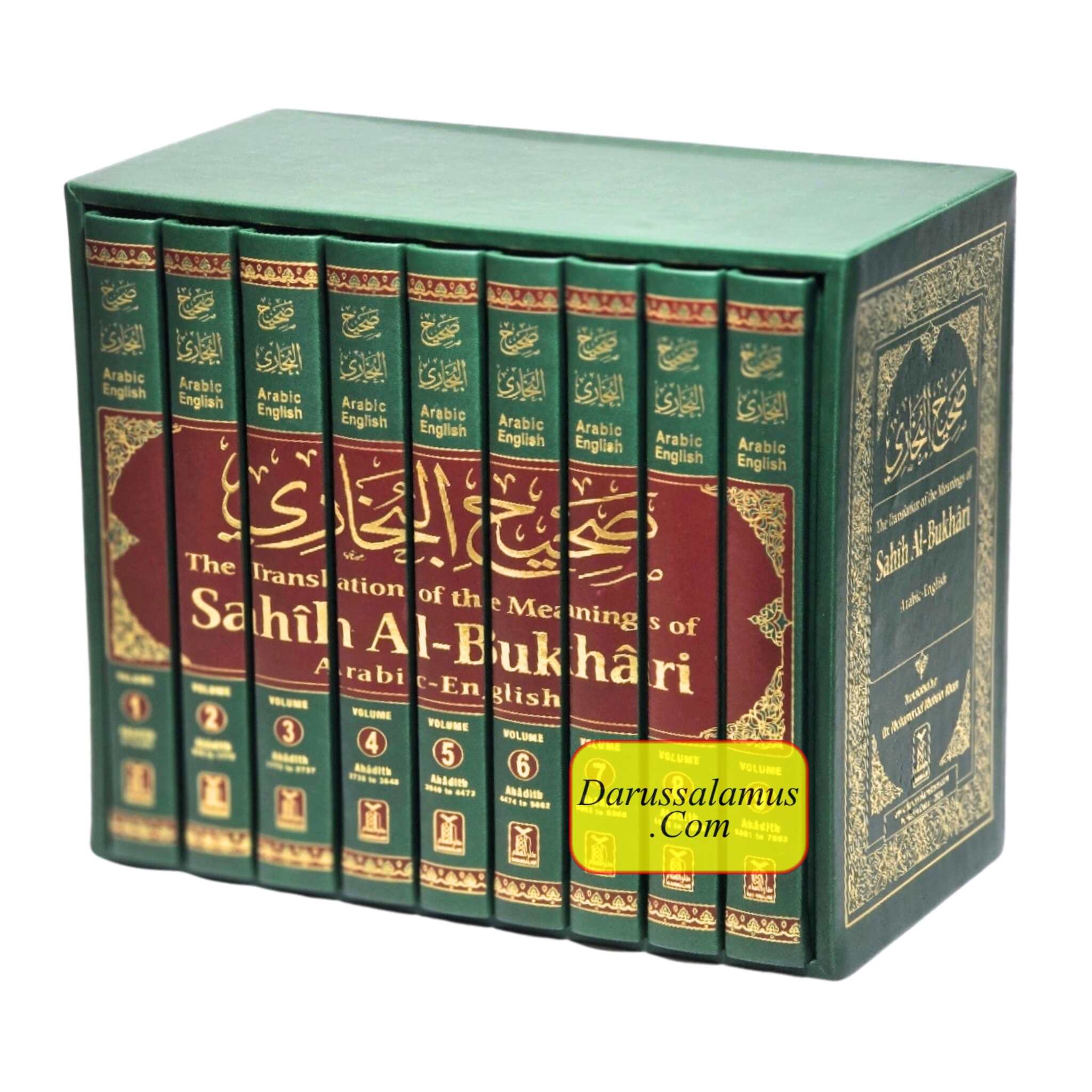 Sahih Al-Bukhari (9 Vol. Set) By Dr. Muhammad Muhsin Khan (Deluxe Print)、mySite、topwebapps