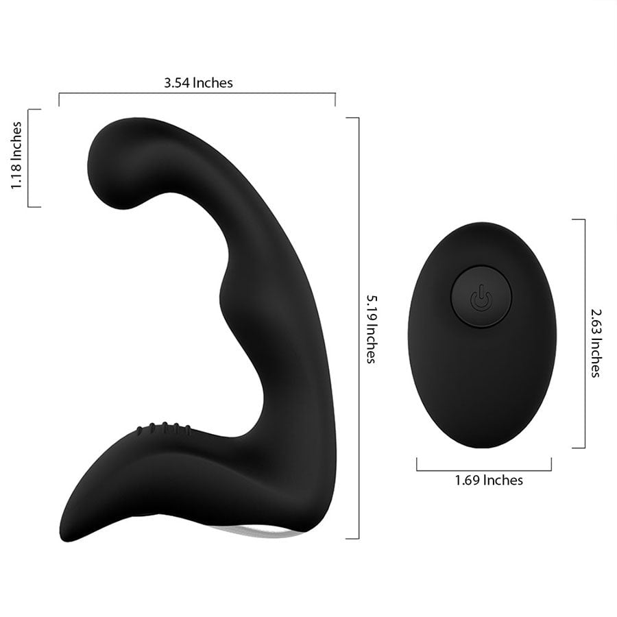 Fortis Vibrating Prostate Massager & Wireless Silicone Anal Vibrator for Men、mySite、bottomscart