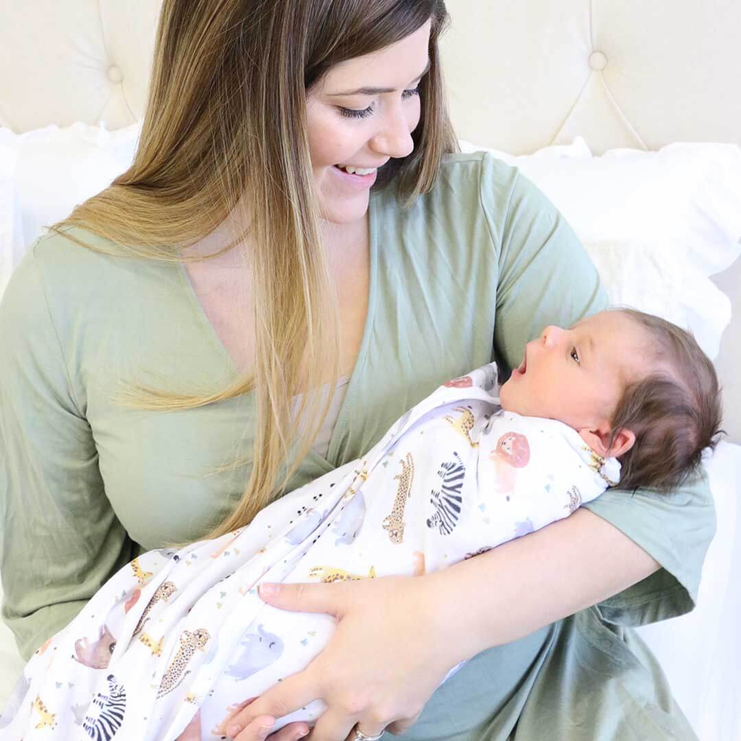  Solid Moss Bamboo Knit Maternity Robe、mySite、layawaytickets