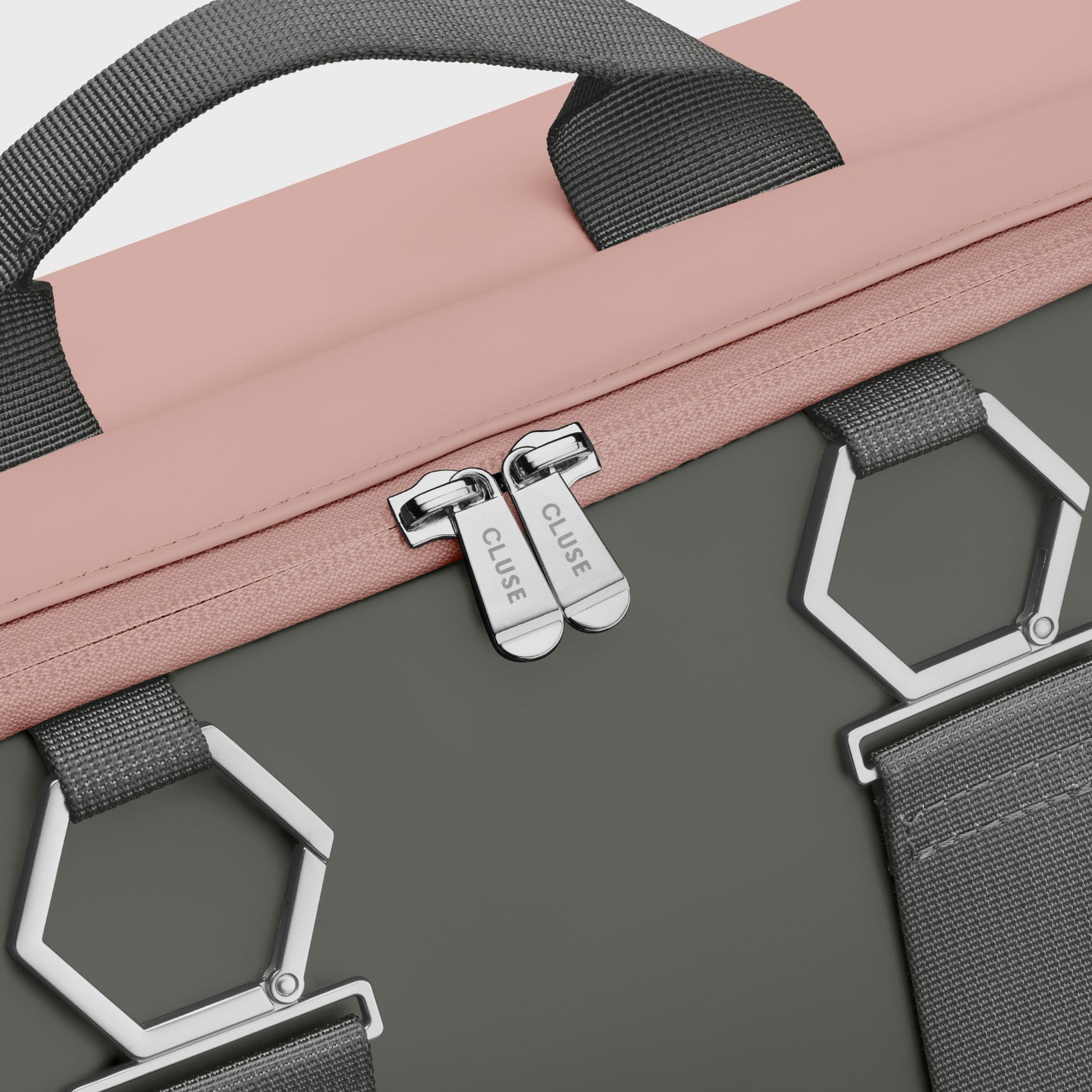 Le Réversible Backpack, Rose Dark Grey, Silver Colour、mySite、botmansion