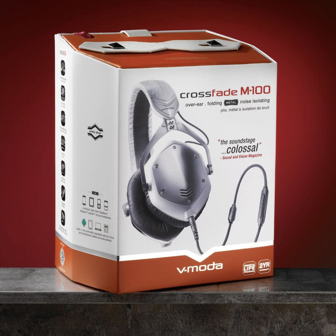  V-MODA - Crossfade M-100、mySite、merchandisen