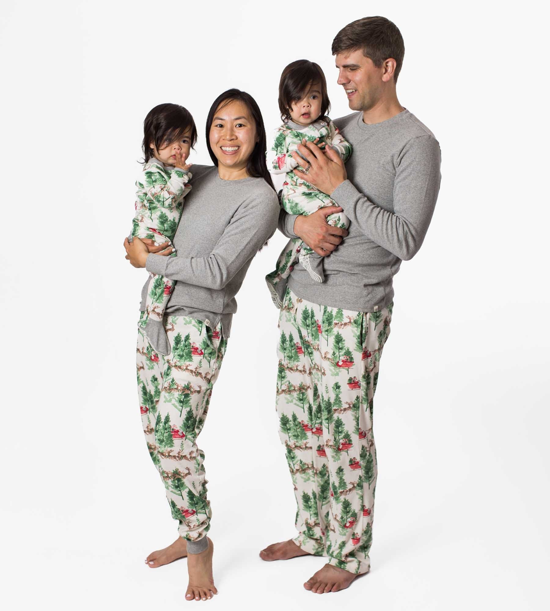 Present Delivery Organic Cotton Matching Family Pajamas、mySite、g9winljtr