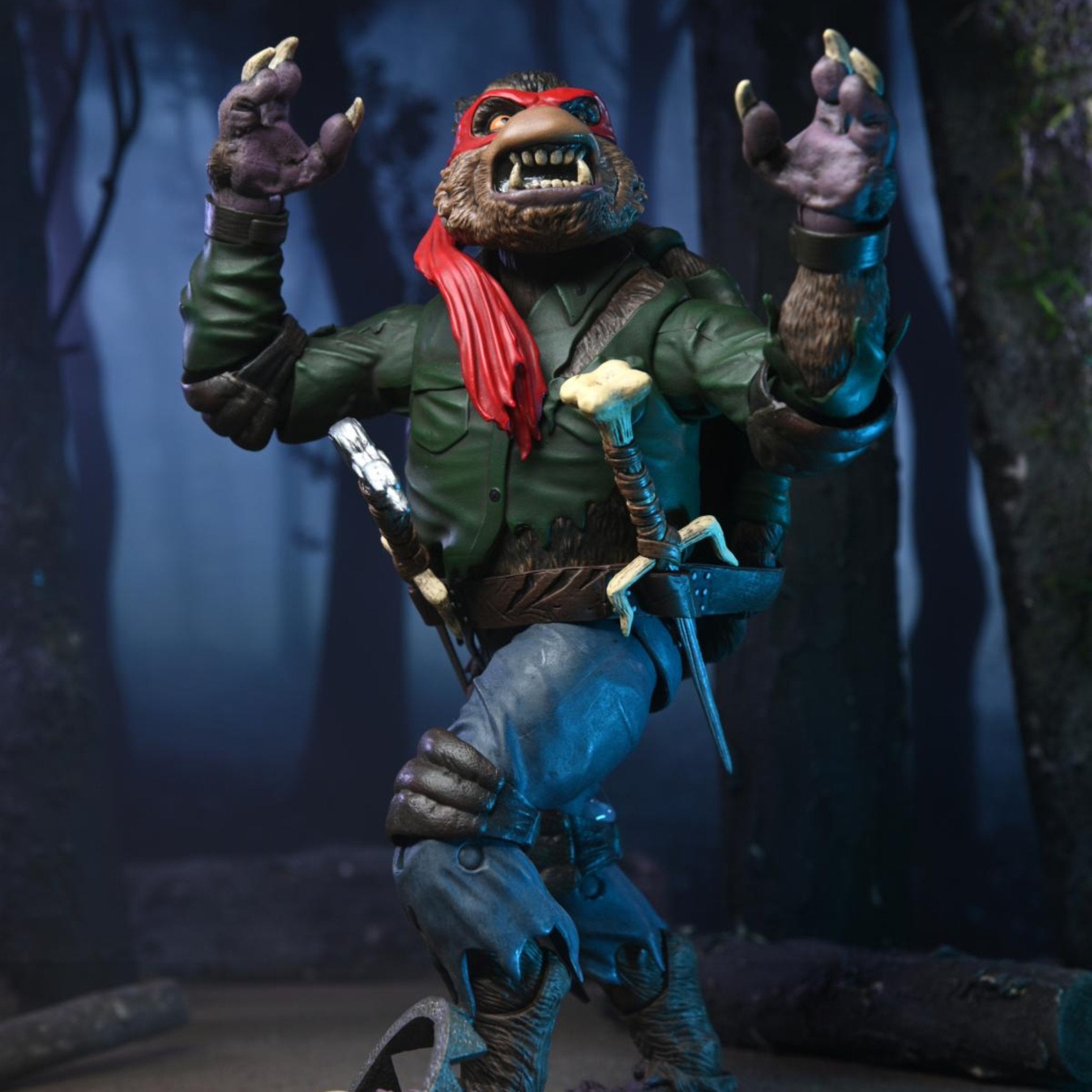 NECA Universal Monsters Teenage Mutant Ninja Turtles Raphael as the Wolfman、mySite、hgirdovlk