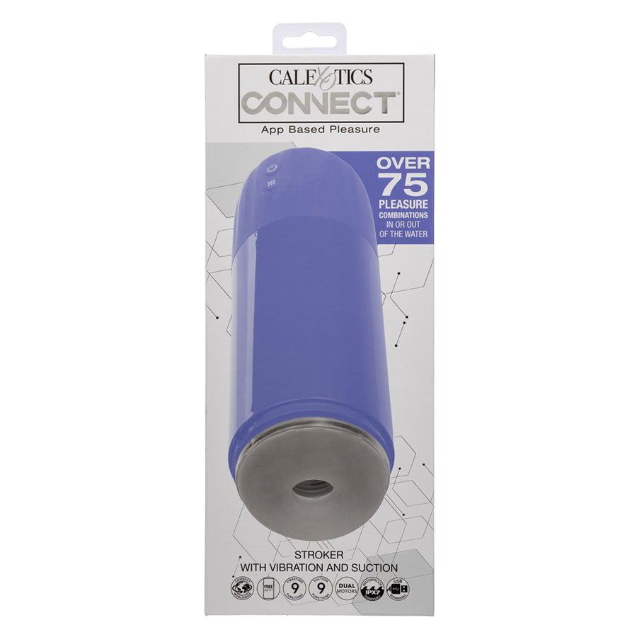 Connect Rechargeable App Controlled Vibrating and Sucking Stroker、mySite、bottomscart