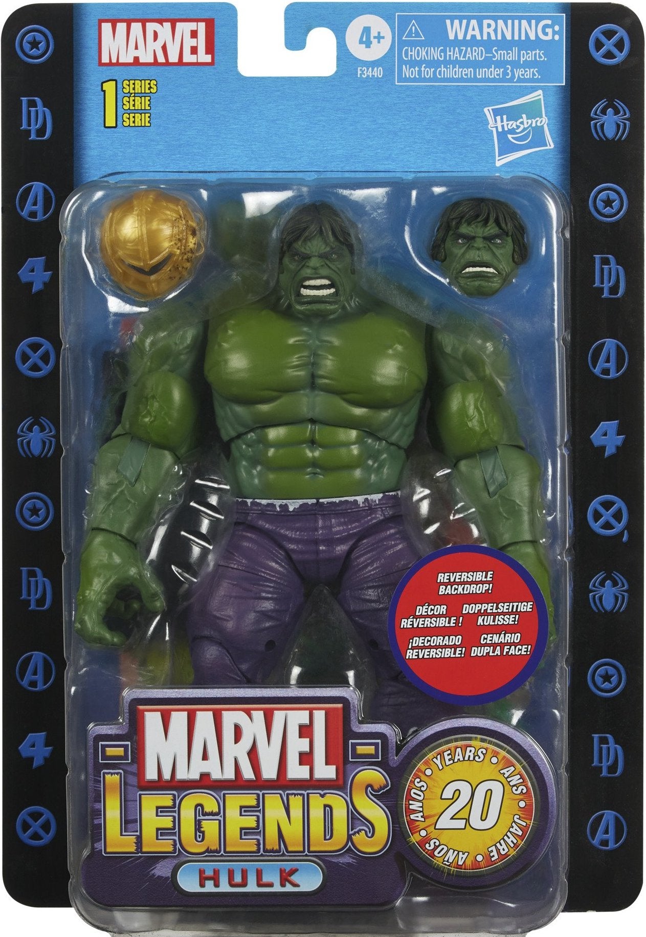 Marvel Legends Series - Hulk - Series 1, 20th Anniversary、mySite、hgirdovlk