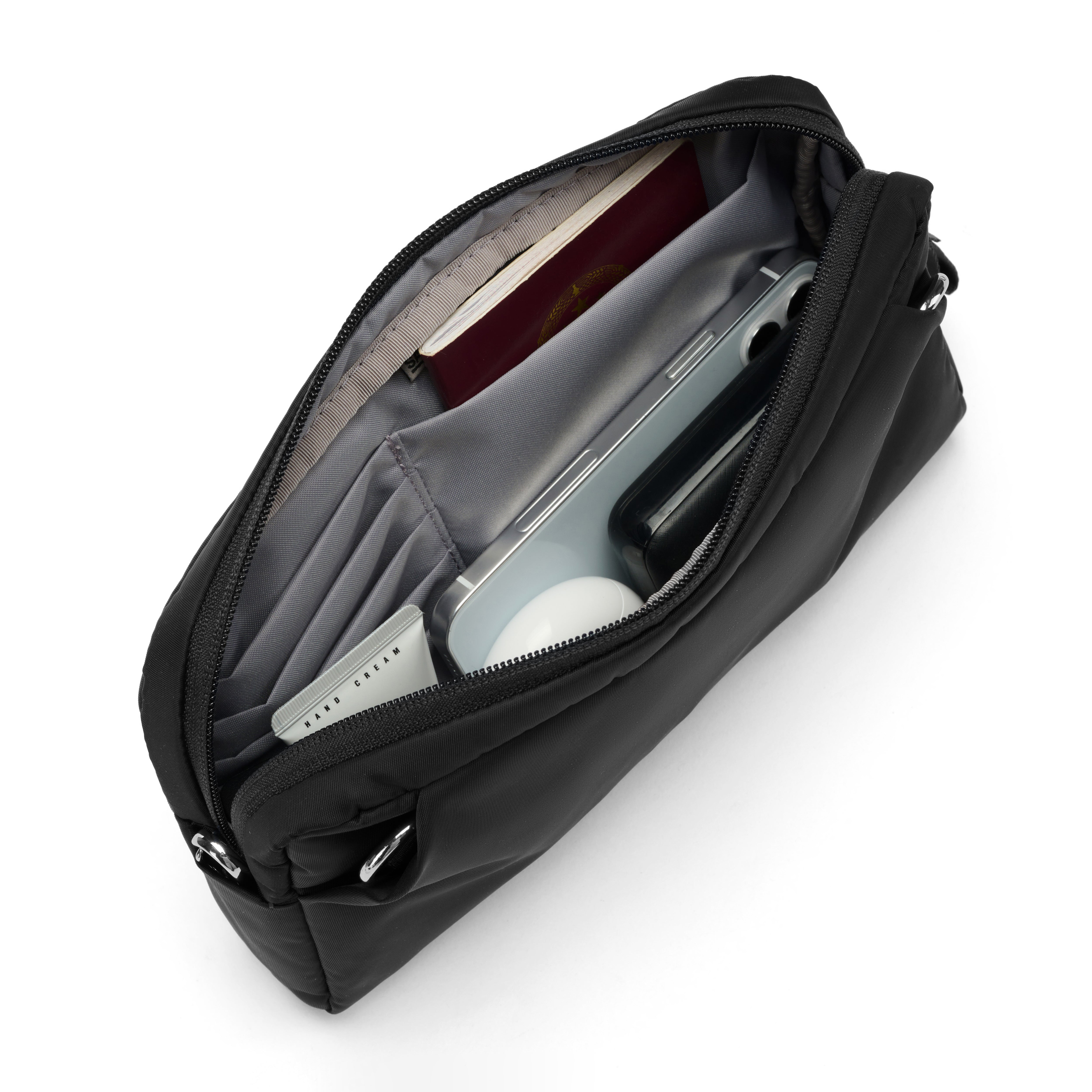 Pacsafe® W anti-theft 3-in-1 sling、mySite、garagedoors4me