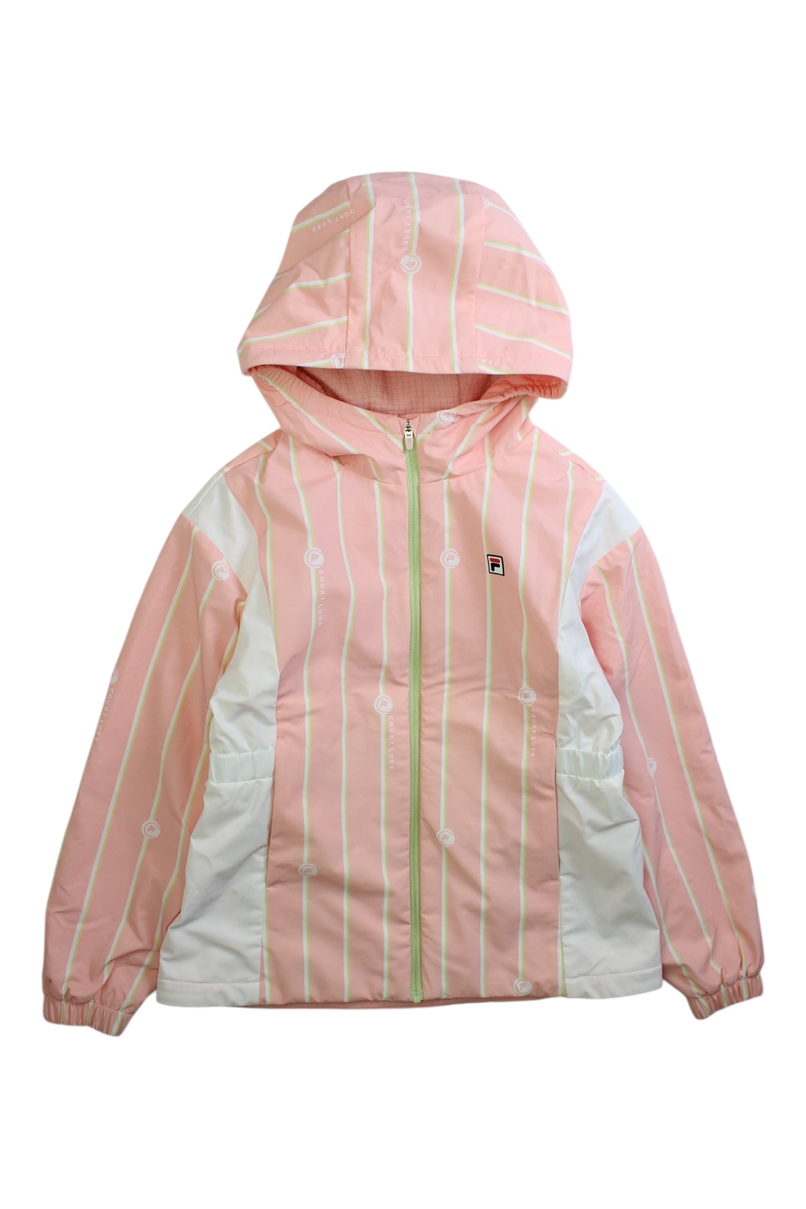 Fila Striped Hooded Rain Jacket 5T、mySite、g9winljtr