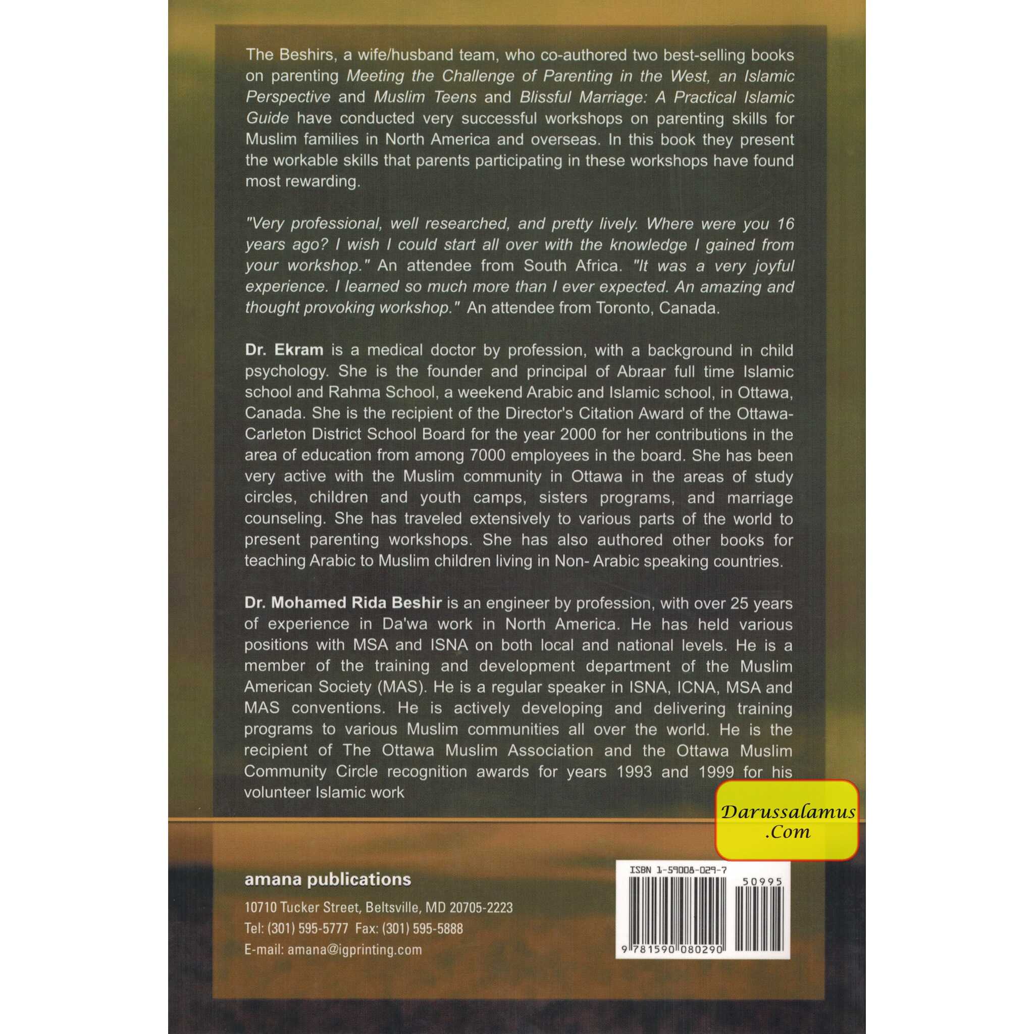 Parenting Skills: Based on The Qur'an and Sunnah by Dr. Ekram & Mohamed Rida Beshir、mySite、topwebapps