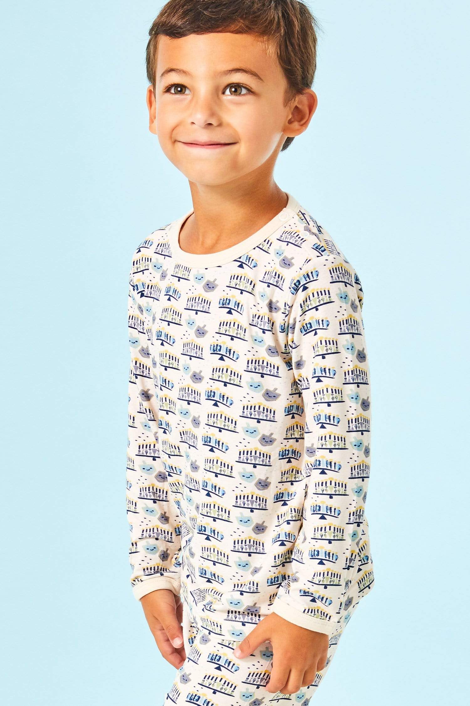 Baby and Kids Unisex Hanukkah Pajamas Set by Clover Baby and Kids、mySite、topwebapps