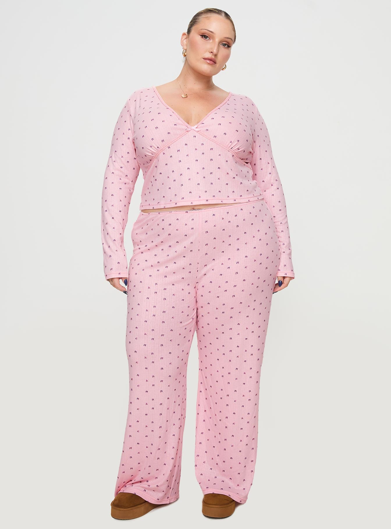 Blueberry Muffin Sleep Set Pink Curve、mySite、solidvoid