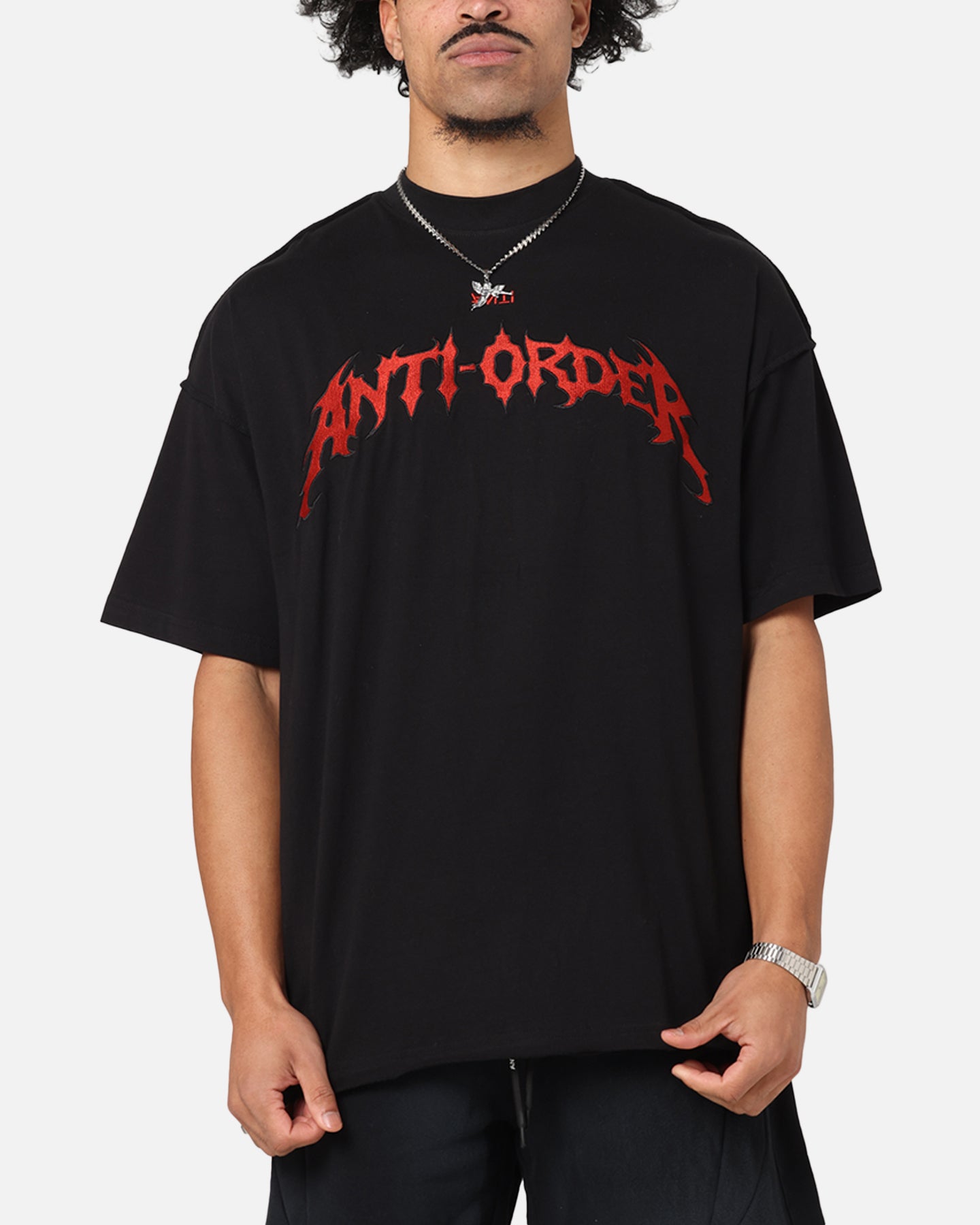 The Anti Order Mosh Non Seam T-Shirt Black/Red、mySite、zt4zffjzw