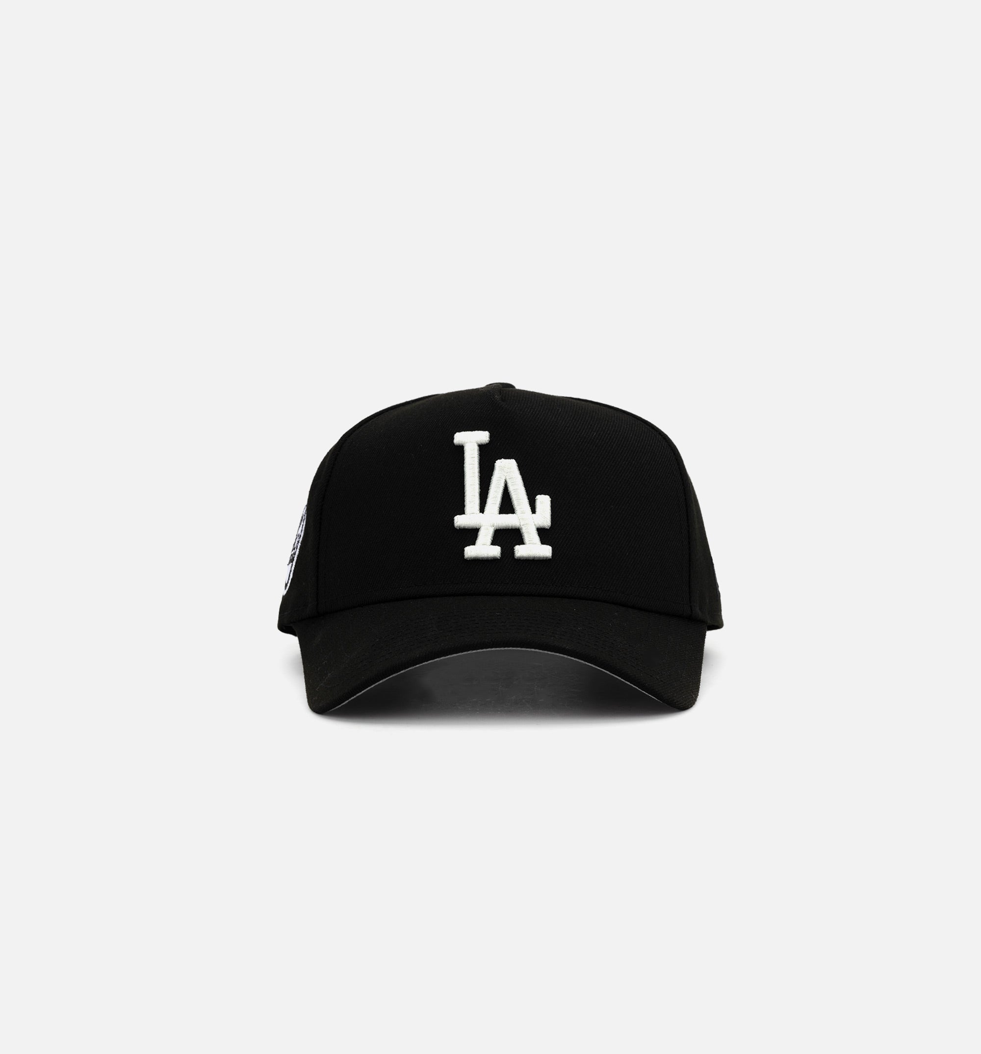 Los Angeles Dodgers Chrome Logo 9Forty Snapback Mens Hat - Black/Black/White、mySite、dreamappss