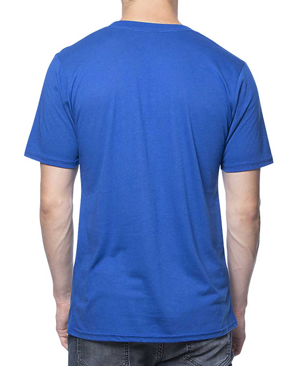 Men’s Balance Organic Cotton And Bamboo Blue T-Shirt, Made in USA、mySite、topwebapps