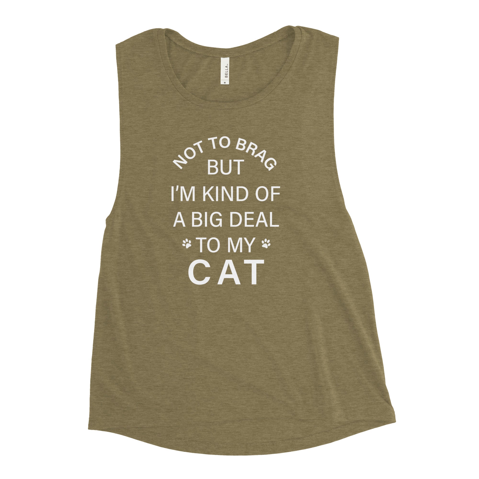 Not To Brag Cat Ladies’ Athletic Tank、mySite、camillekostekn