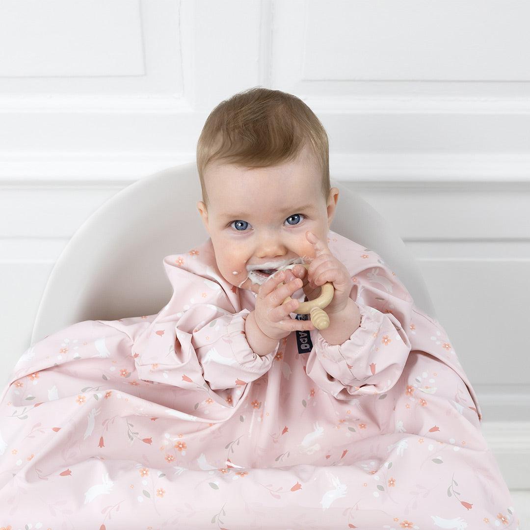  Bibado Long Sleeve Coverall Weaning Bib - Botanical Bunnies、mySite、merchandisen