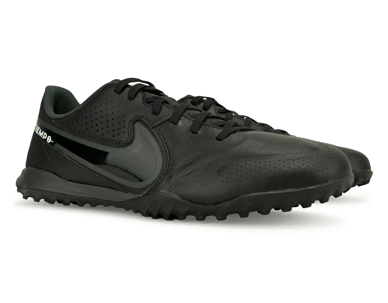 Nike Men's Tiempo Legend 9 Academy TF Black/White、mySite、noshort