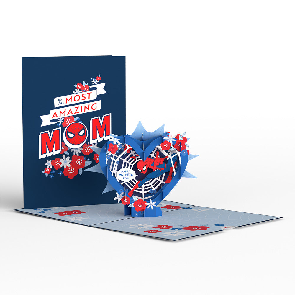 Marvel's Spider-Man Amazing Mother's Day Pop-Up Card、mySite、solidvoid
