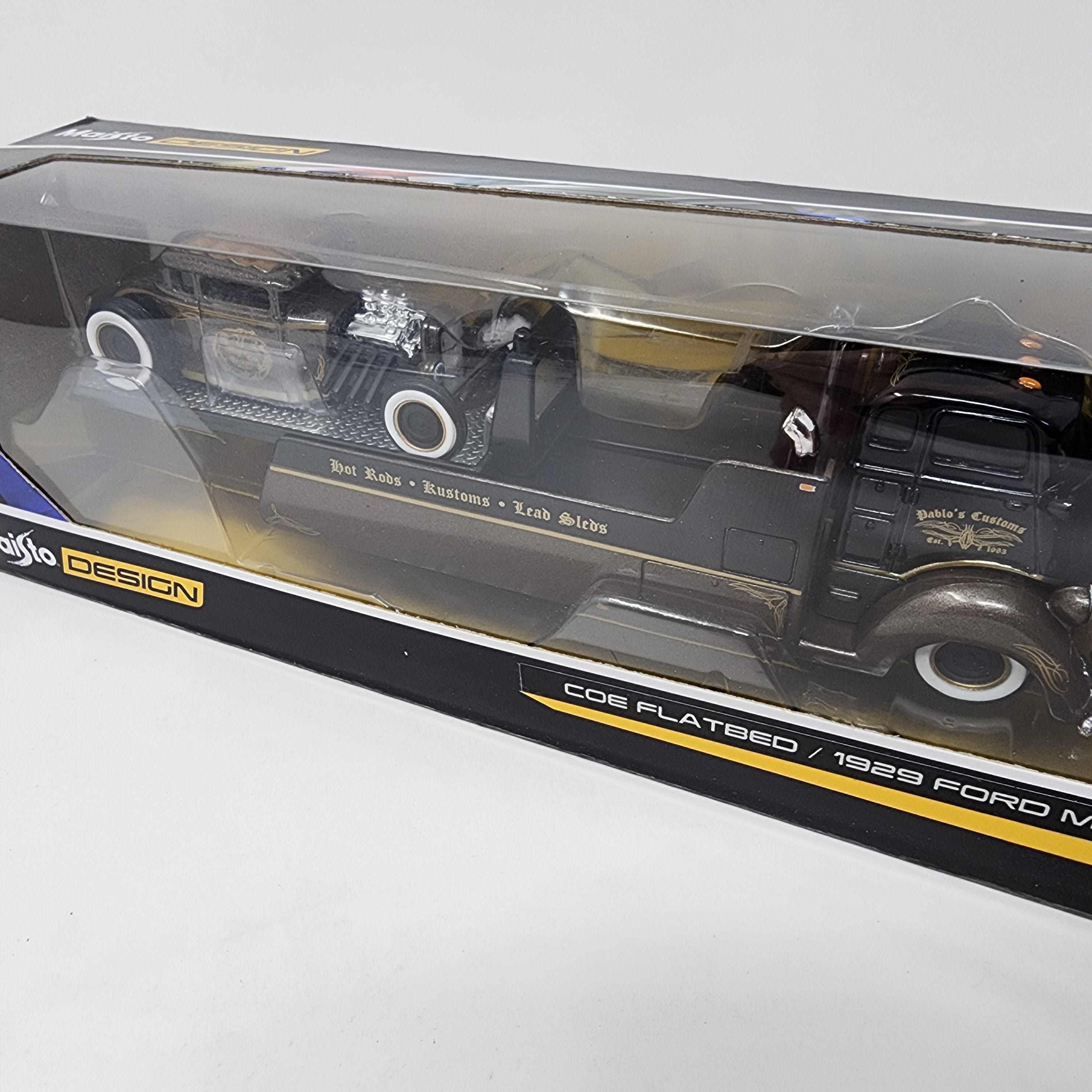 COE Flatbed & 1929 Ford Model A * Maisto Design Transport、mySite、hgirdovlk