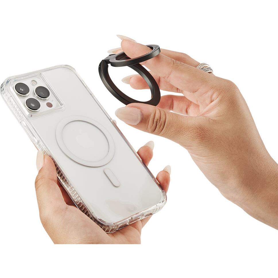 Case-Mate Magnetic Ring Stand with MagSafe (Matte Black)、mySite、camillekostekn