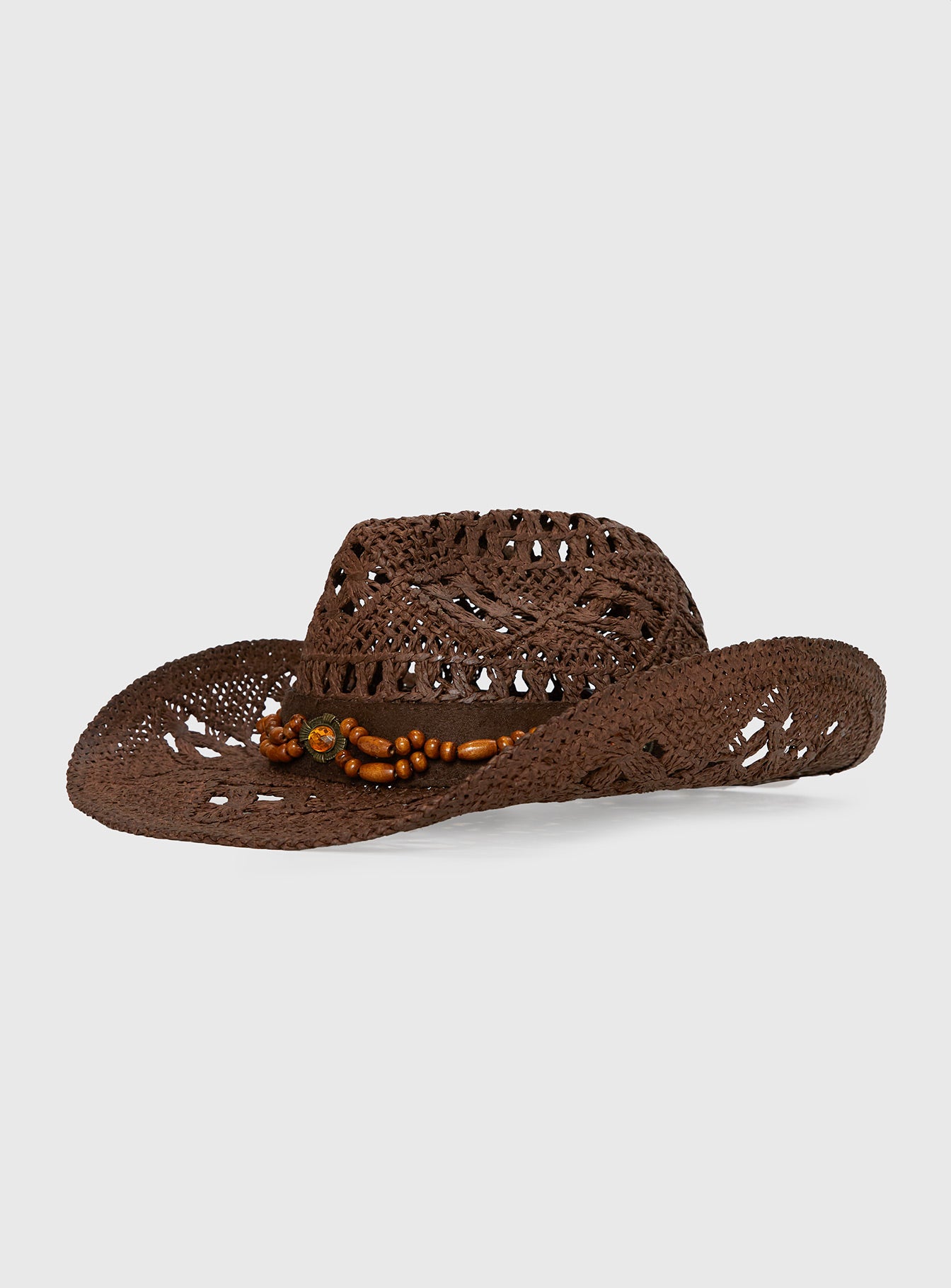 Hazie Cowboy Hat Dark Brown、mySite、solidvoid