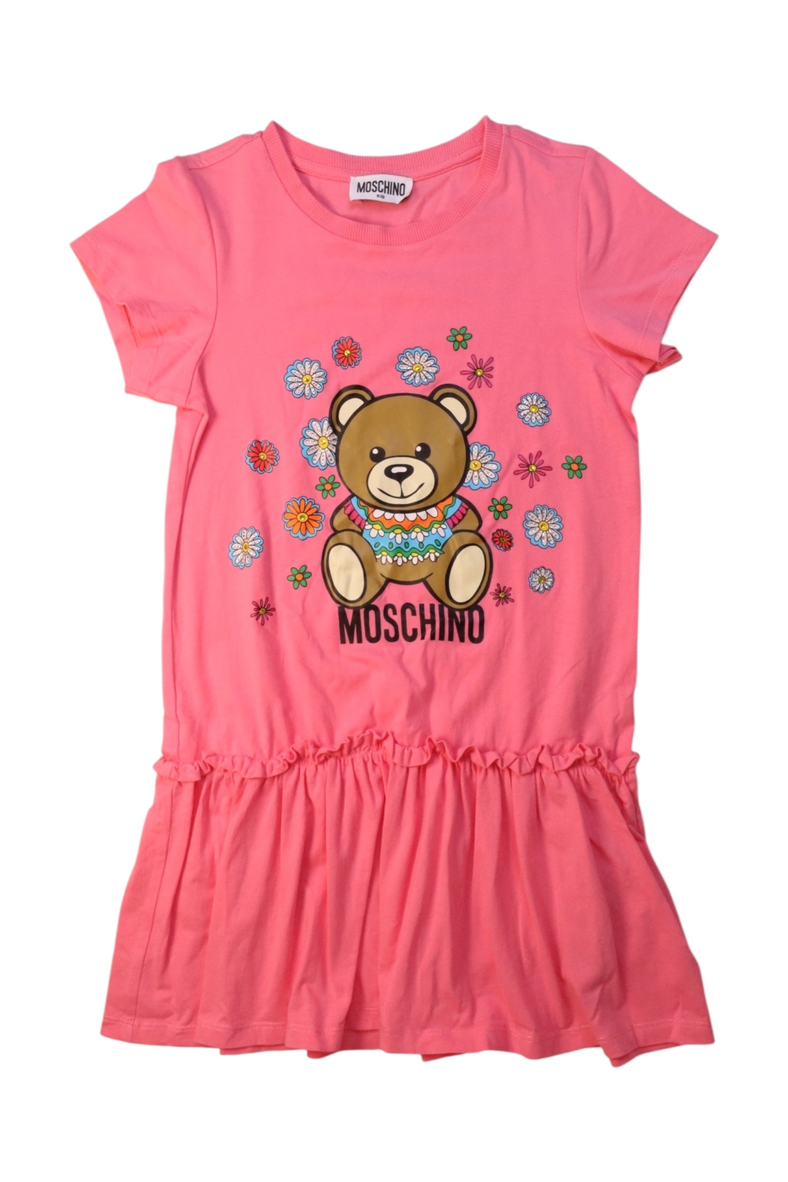Moschino Bear Print Dress Size 8Y、mySite、g9winljtr