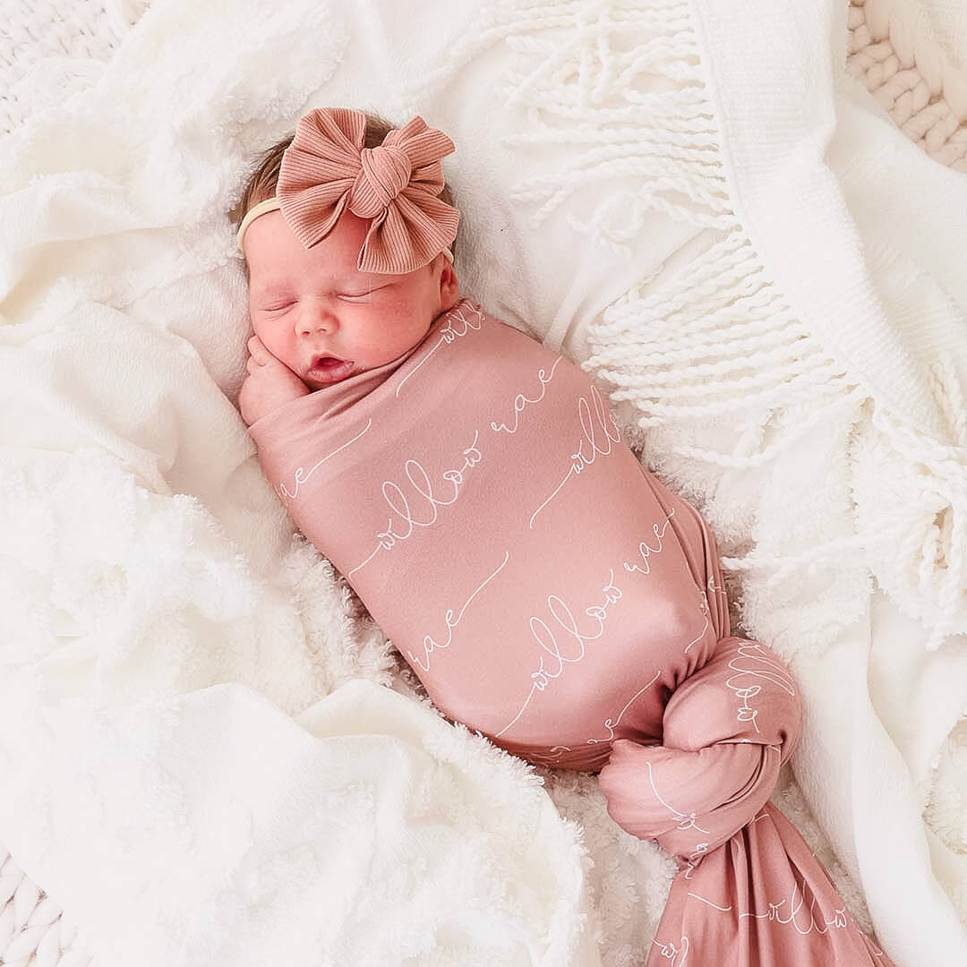  Personalized Baby Name Swaddle Blanket | Dusty Hues、mySite、layawaytickets