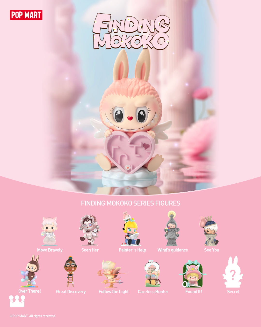  POP MART Finding MOKOKO Series Figures、mySite、greenlandpopulation