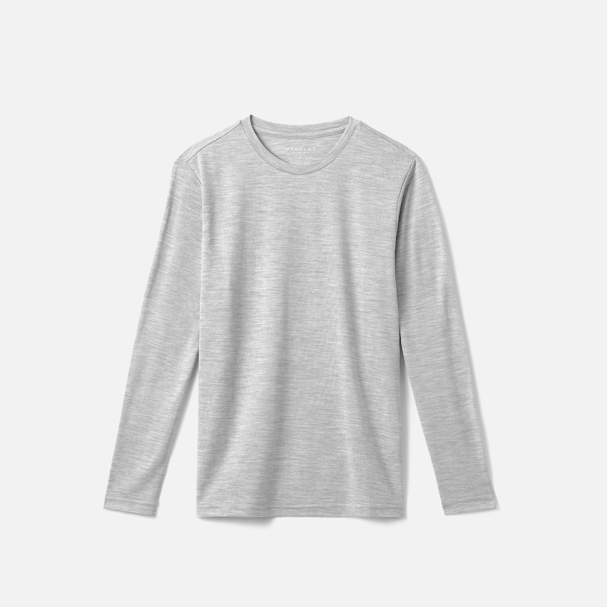 Men's Long Sleeve Merino Crew、mySite、noshort