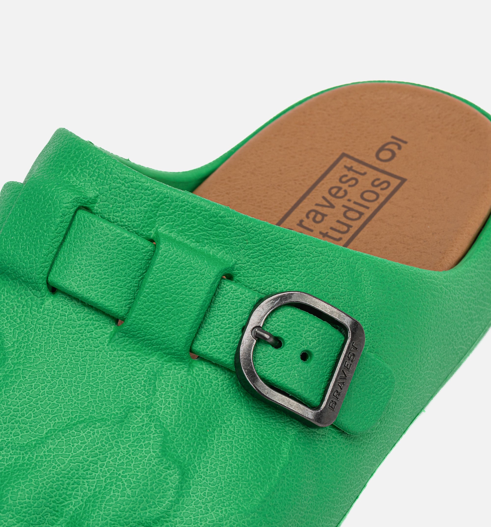 Green Foot Clog Mens Sandal - Green、mySite、dreamappss