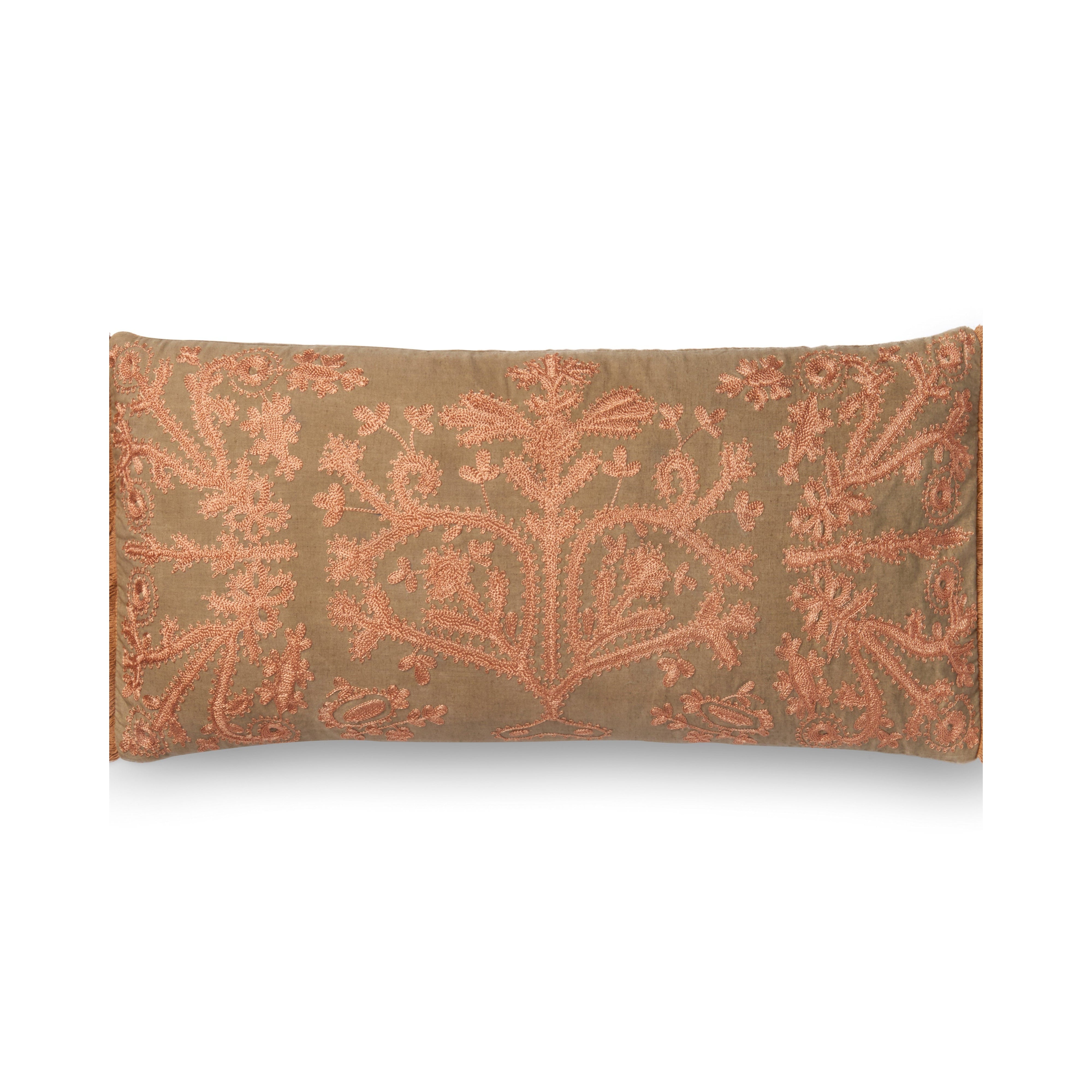Khaki Copper Cotton Pillow、mySite、gigharbornorthrealestate
