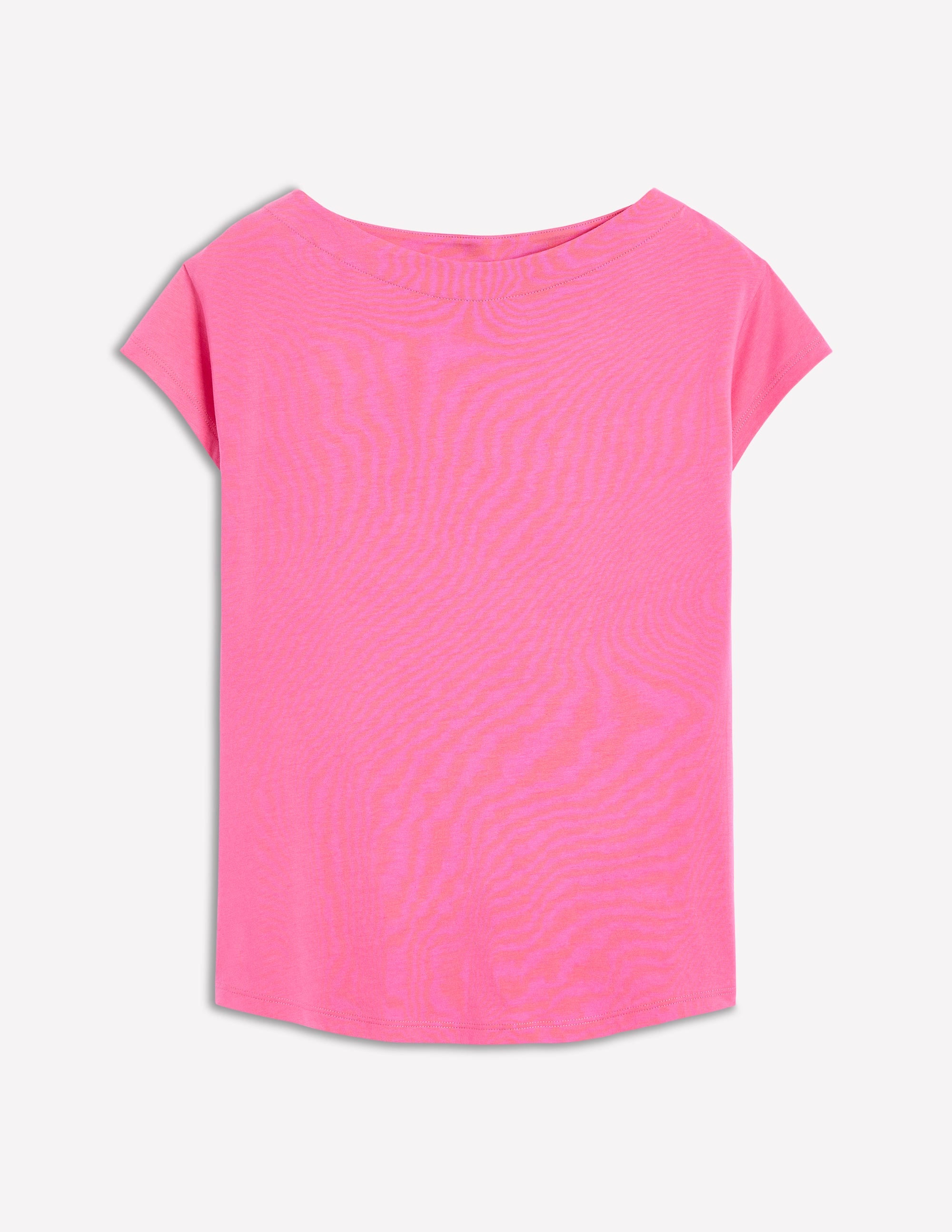  Supersoft Boat Neck T-Shirt-Tickled Pink、mySite、ashleygrahame