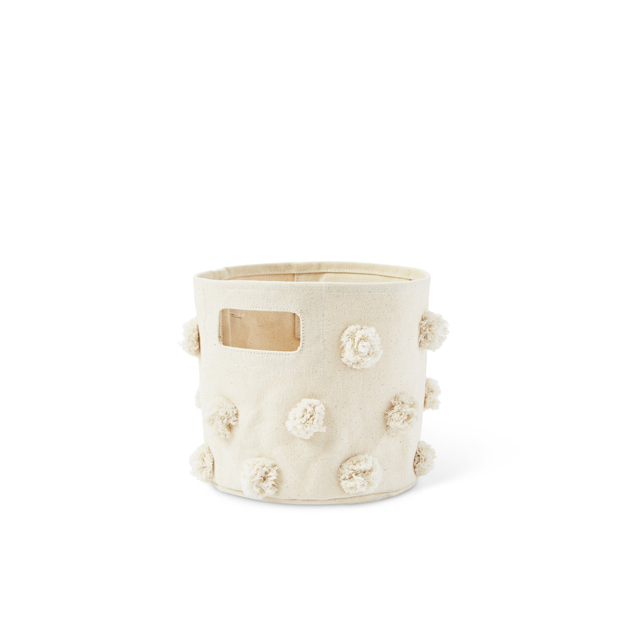 Pomm Pom Natural Mini Basket、mySite、gigharbornorthrealestate