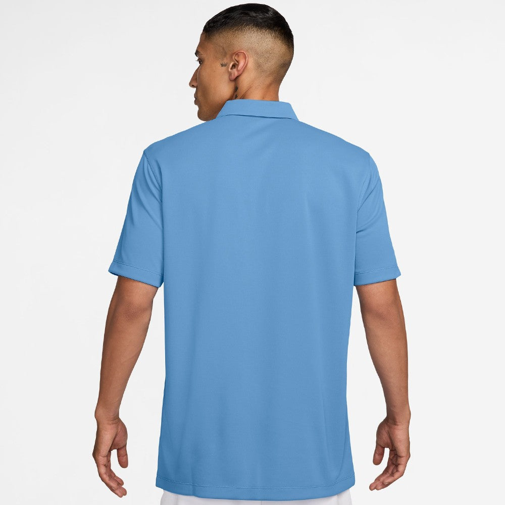 Nike Men's DriFit Solid Polo - Blue Beyond、mySite、neckold
