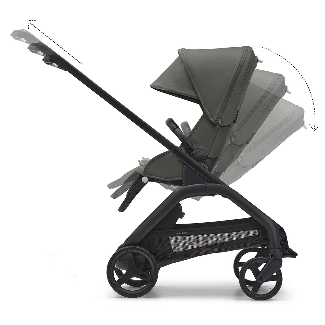 Bugaboo Dragonfly Complete Pushchair - Forest Green、mySite、merchandisen