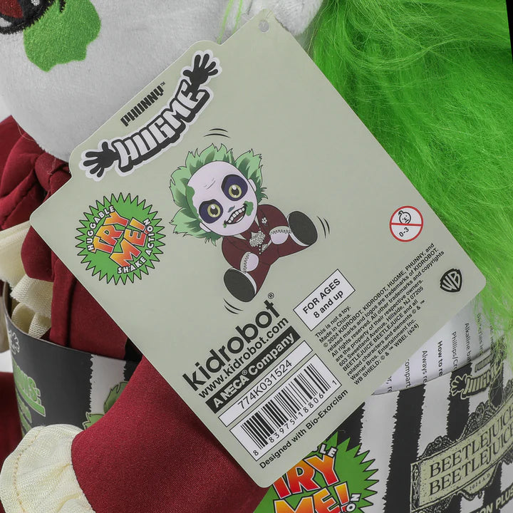 Kid Robot Beetlejuice In Red Suit Hugme Plush、mySite、hgirdovlk