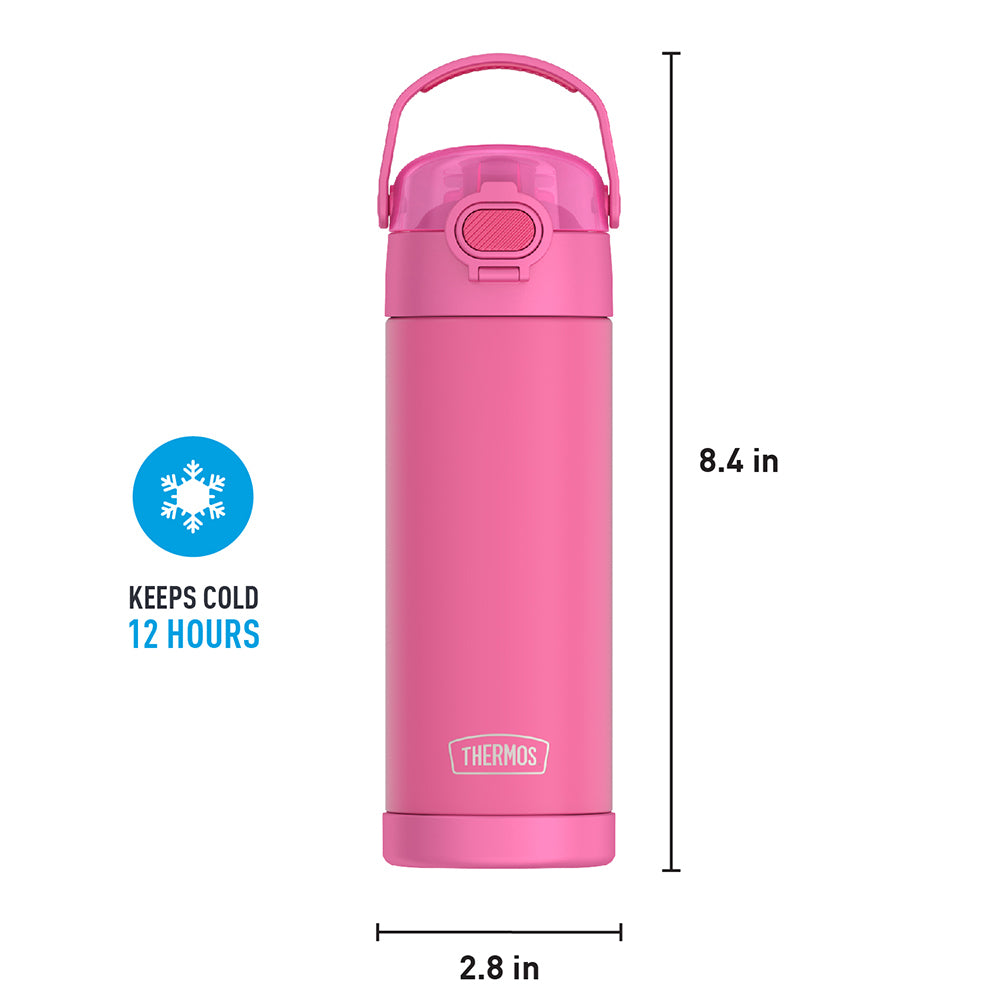 16oz FUNTAINER® WATER BOTTLE WITH LOCKING LID、mySite、noshort