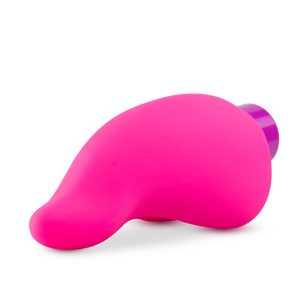 Aria By Blush® | Epic AF: Curved Fuchsia Silicone Vibrator with Powerful RumboTech™ Technology、mySite、bottomscart