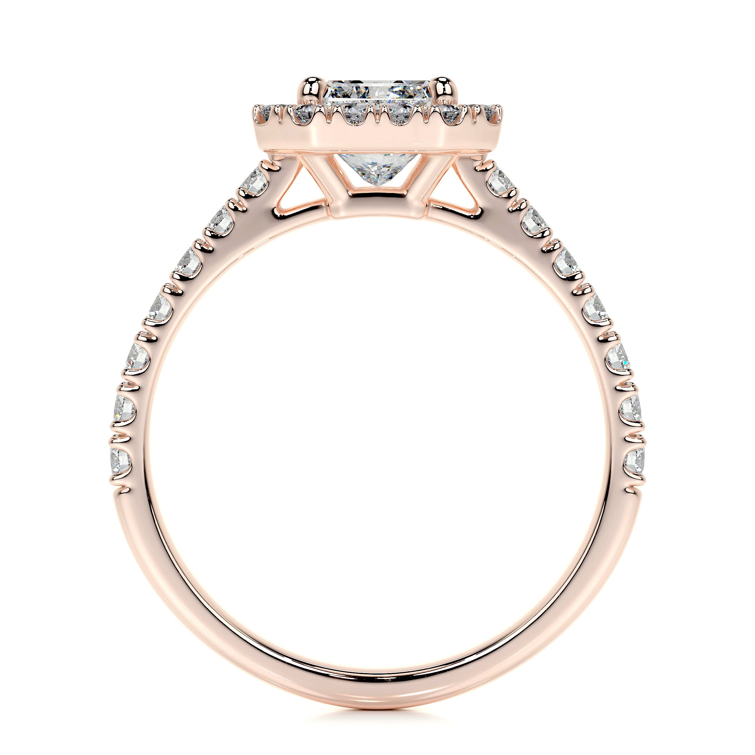 Cora Lab Grown Diamond Ring -14K Rose Gold、mySite、hinf8tx79