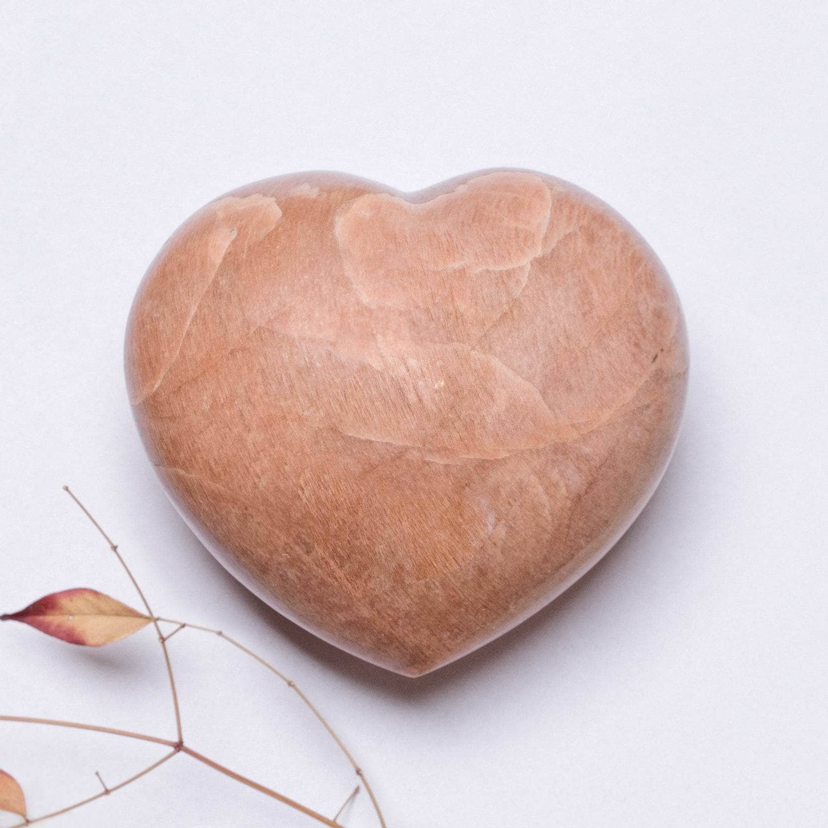 Peach Moonstone Hearts - AAA Premium Quality、mySite、hinf8tx79
