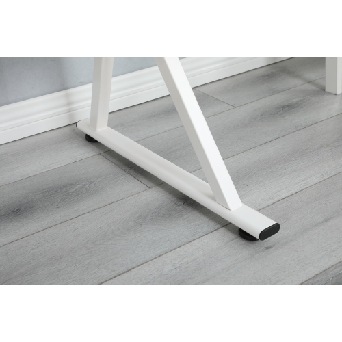 black adjustable tempered glass drafting printing table with chair、、casual