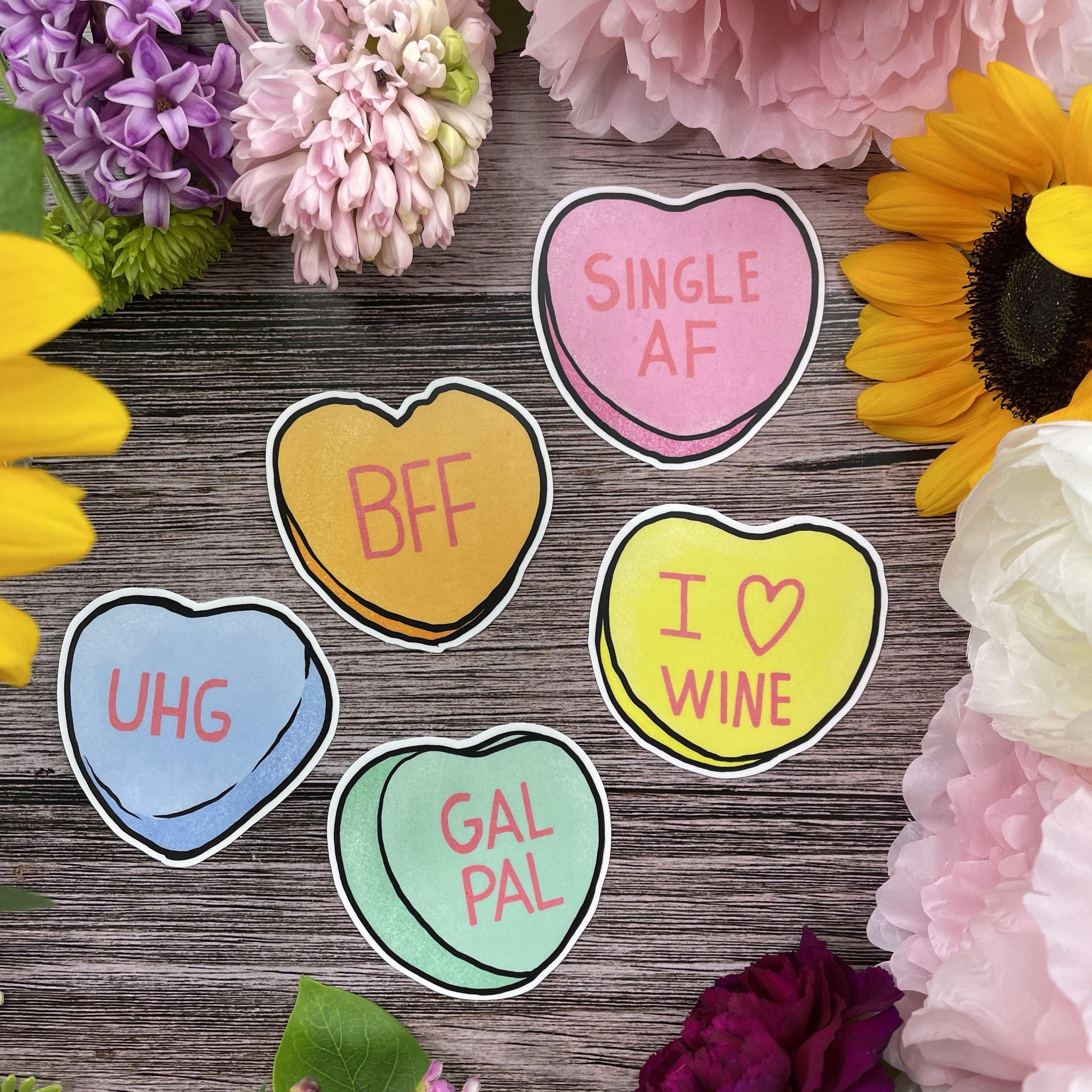  Galentine's Sticker 5 Pack、mySite、elrpsem3k