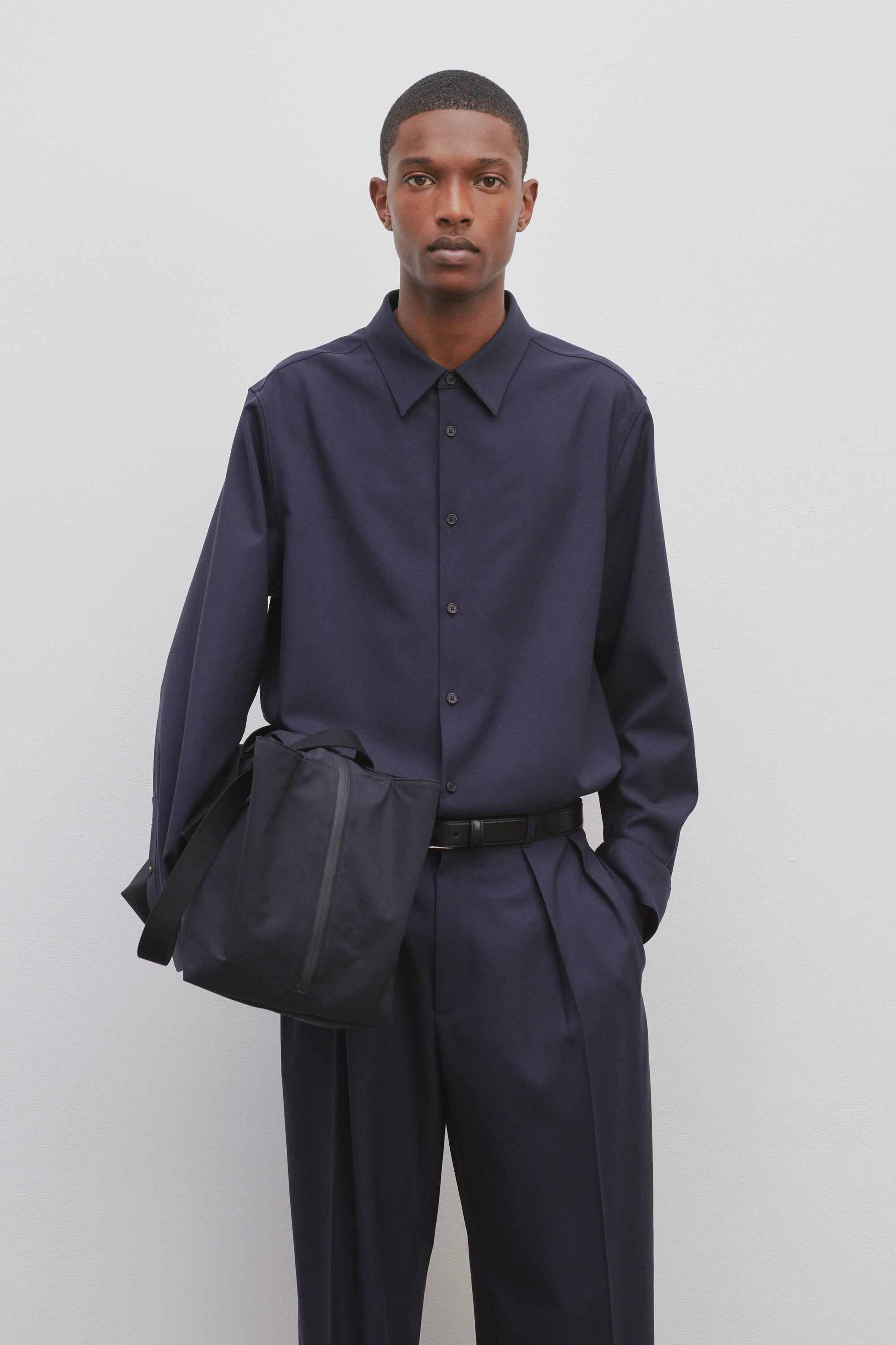 Beto Shirt in Wool、mySite、aoinhome