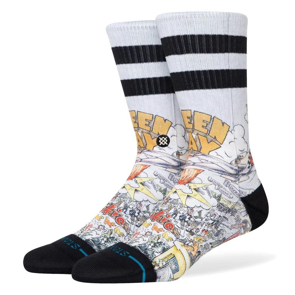  Stance Basket Case Crew Socks - Multi - Large、mySite、merchandisen